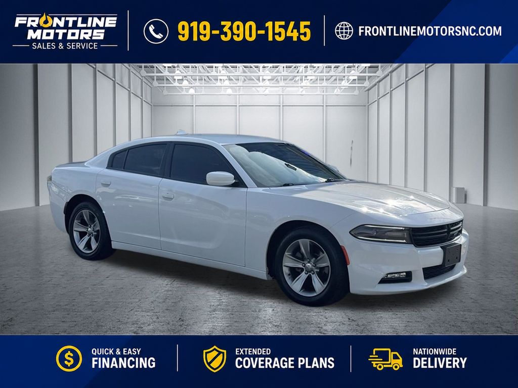 Bright White Clearcoat 2016 Dodge Charger Sedan Rear-Wheel Drive 8-Speed Automatic
