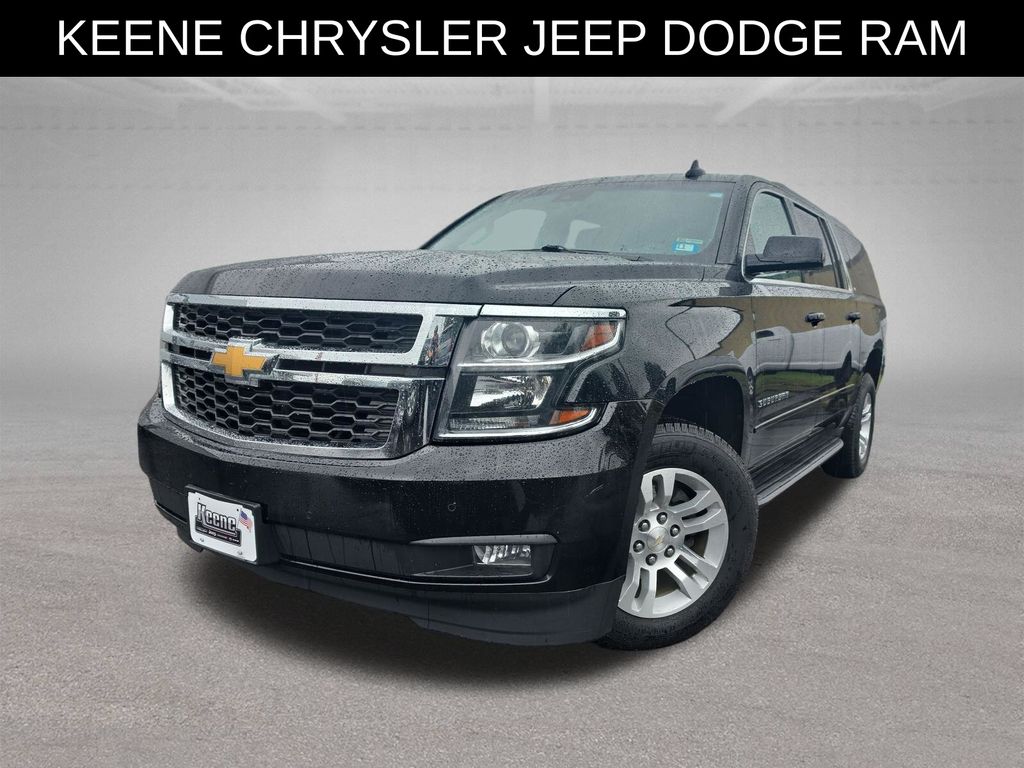Black 2019 Chevrolet Suburban SUV / Crossover Four-Wheel Drive 6-Speed Automatic Overdrive