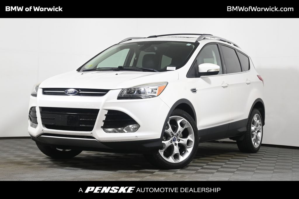 White Platinum Metallic Tri-Coat 2016 Ford Escape Titanium AWD SUV / Crossover All-Wheel Drive 6-Speed Automatic