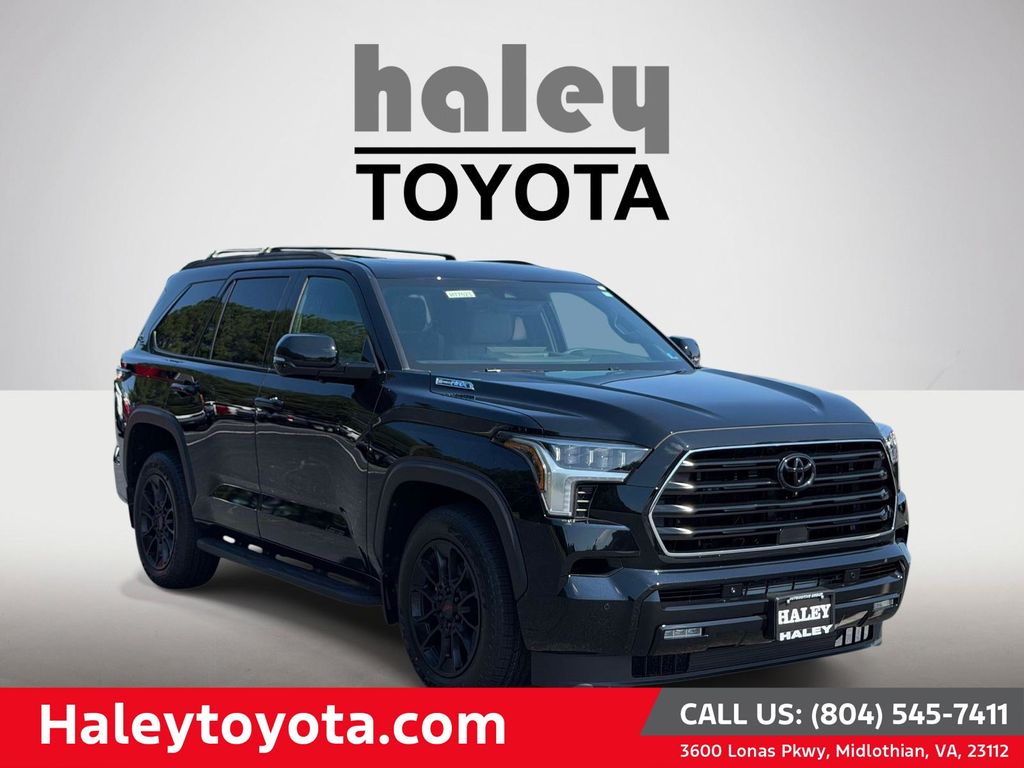 Midnight Black Metallic 2026 Toyota Sequoia SUV / Crossover Four-Wheel Drive Automatic