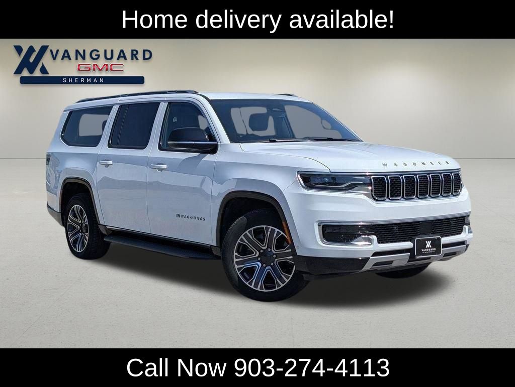 Bright White Clearcoat 2024 Jeep Wagoneer L Series II RWD SUV / Crossover 4X2 8-Speed Automatic