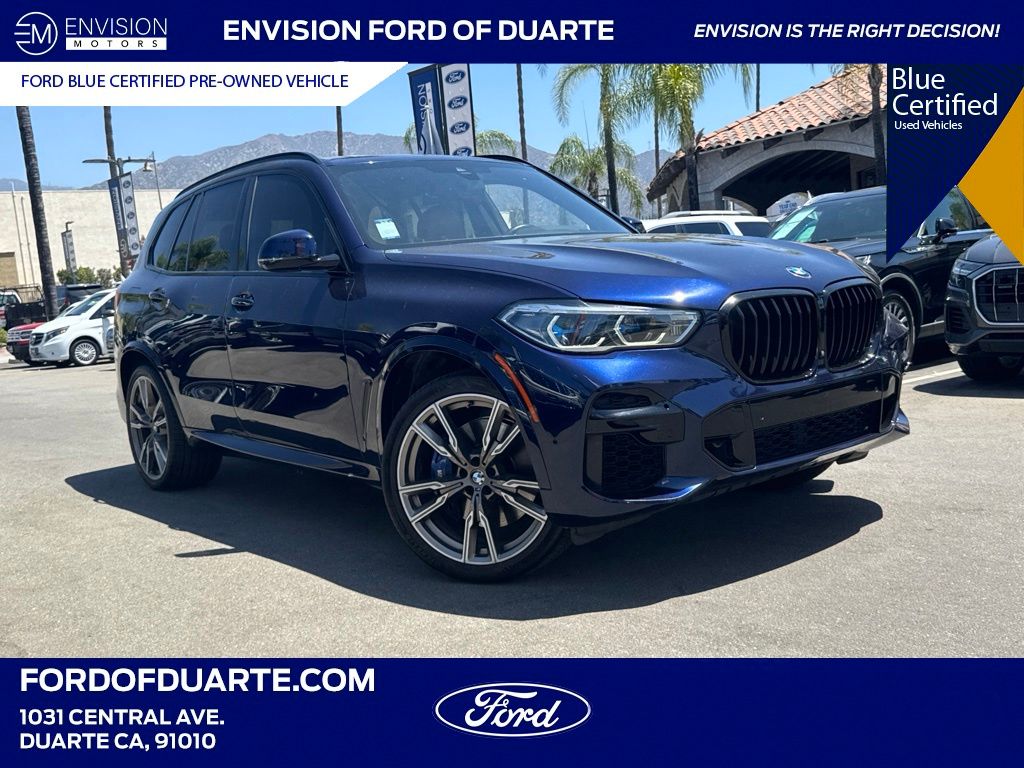 Blue 2023 BMW X5 SUV / Crossover All-Wheel Drive 8-Speed Automatic