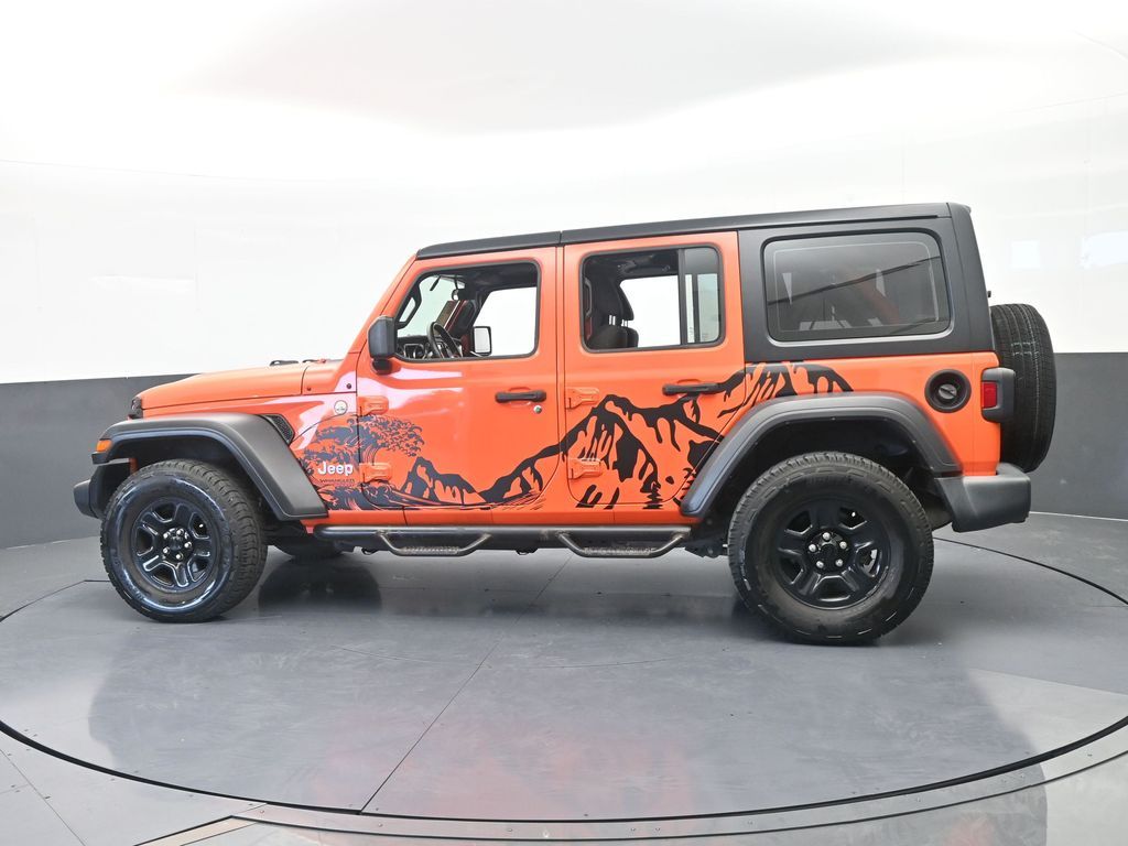 Used 2018 Punkn Metallic Clearcoat Jeep Unlimited Sport image 3