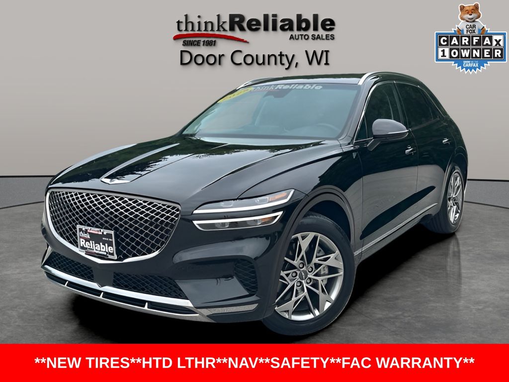 Vik Black 2025 Genesis GV70 SUV / Crossover All-Wheel Drive 8-Speed Automatic