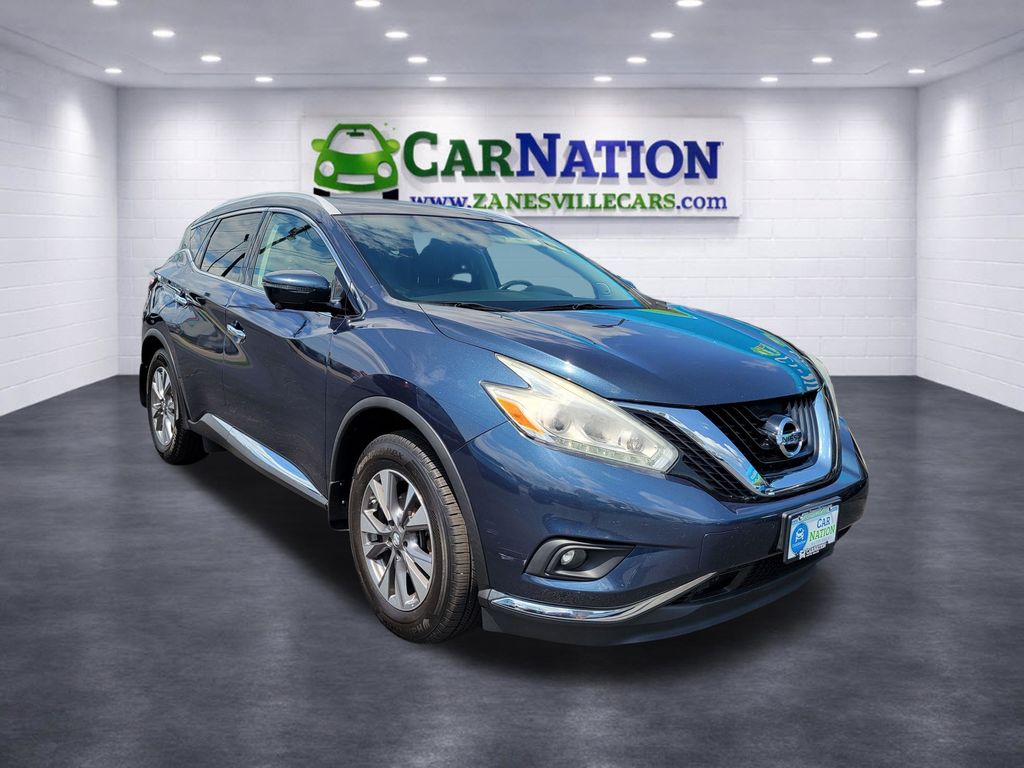 Arctic Blue Metallic 2017 Nissan Murano SUV / Crossover All-Wheel Drive Continuously Variable Transmission