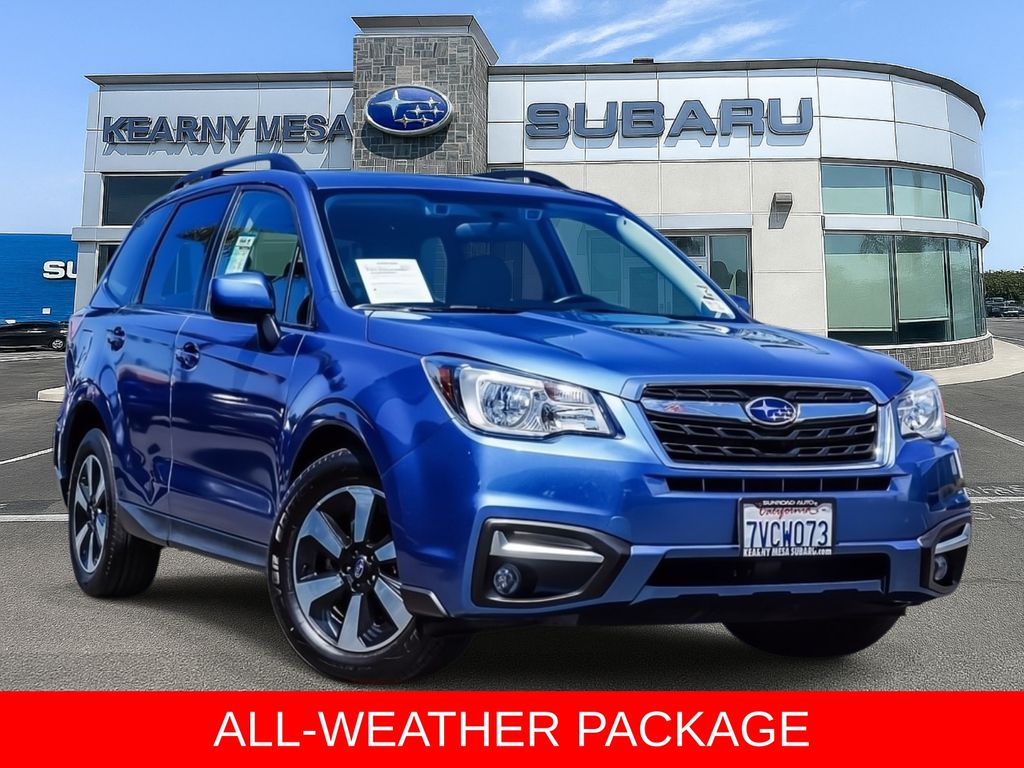 Quartz Blue Pearl 2017 Subaru Forester SUV / Crossover All-Wheel Drive Continuously Variable Transmission