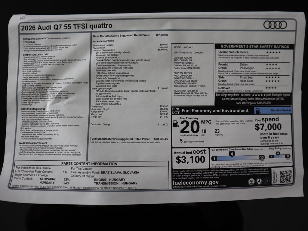 Thumbnail: 2026 Audi Q7 - 9