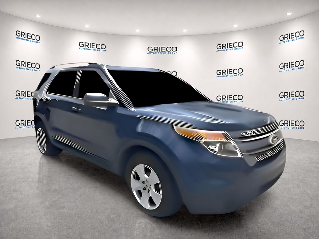 Dark Pearl Blue Metallic 2012 Ford Explorer SUV / Crossover Front-Wheel Drive 6-Speed Automatic
