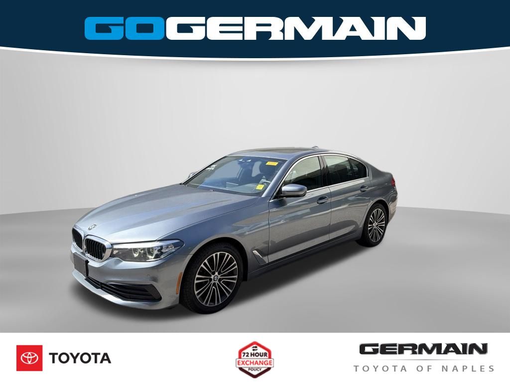 Bluestone Metallic 2019 BMW 5 Series Sedan All-Wheel Drive 8-Speed Automatic