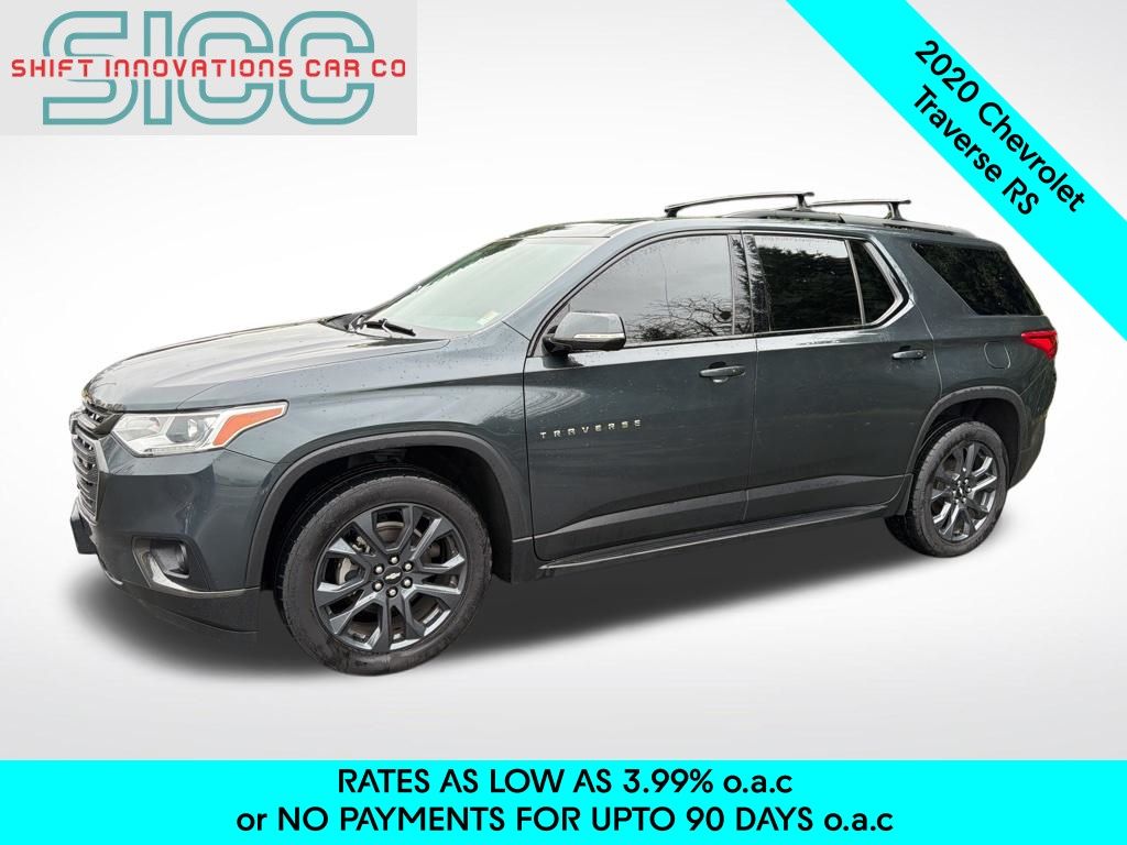 Gray (Graphite Metallic) 2020 Chevrolet Traverse RS AWD SUV / Crossover Four-Wheel Drive 9-Speed Automatic
