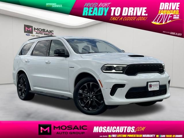 White Knuckle Clearcoat 2024 Dodge Durango R/T Plus AWD SUV / Crossover All-Wheel Drive 8-Speed Automatic