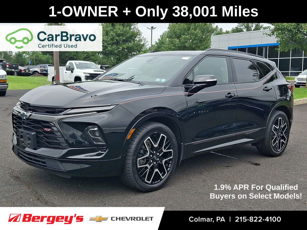 Black 2023 Chevrolet Blazer SUV / Crossover All-Wheel Drive 9-Speed Automatic Overdrive