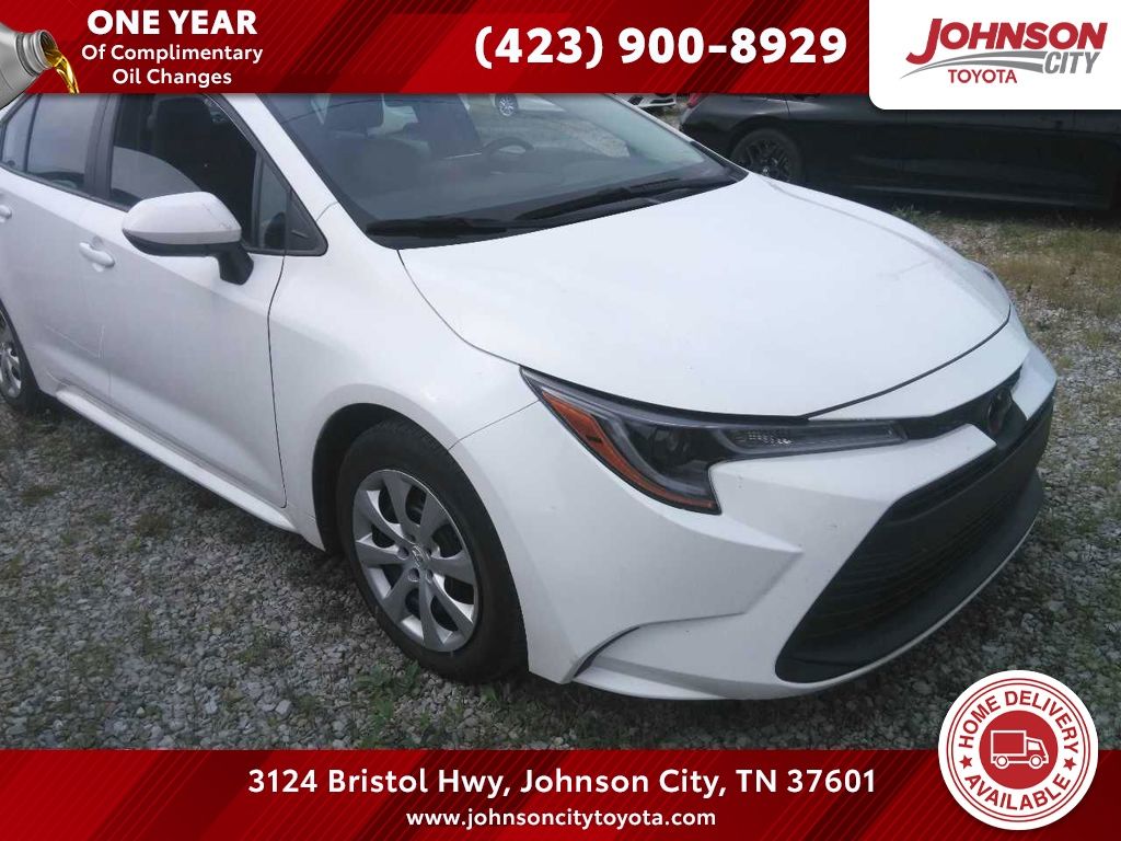 Ice Cap 2024 Toyota Corolla Sedan Front-Wheel Drive Continuously Variable Transmission