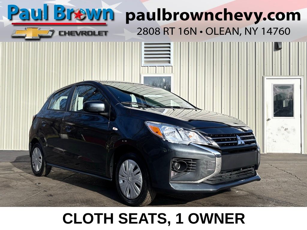 Graphite Gray Metallic 2024 Mitsubishi Mirage Hatchback Front-Wheel Drive Continuously Variable Transmission