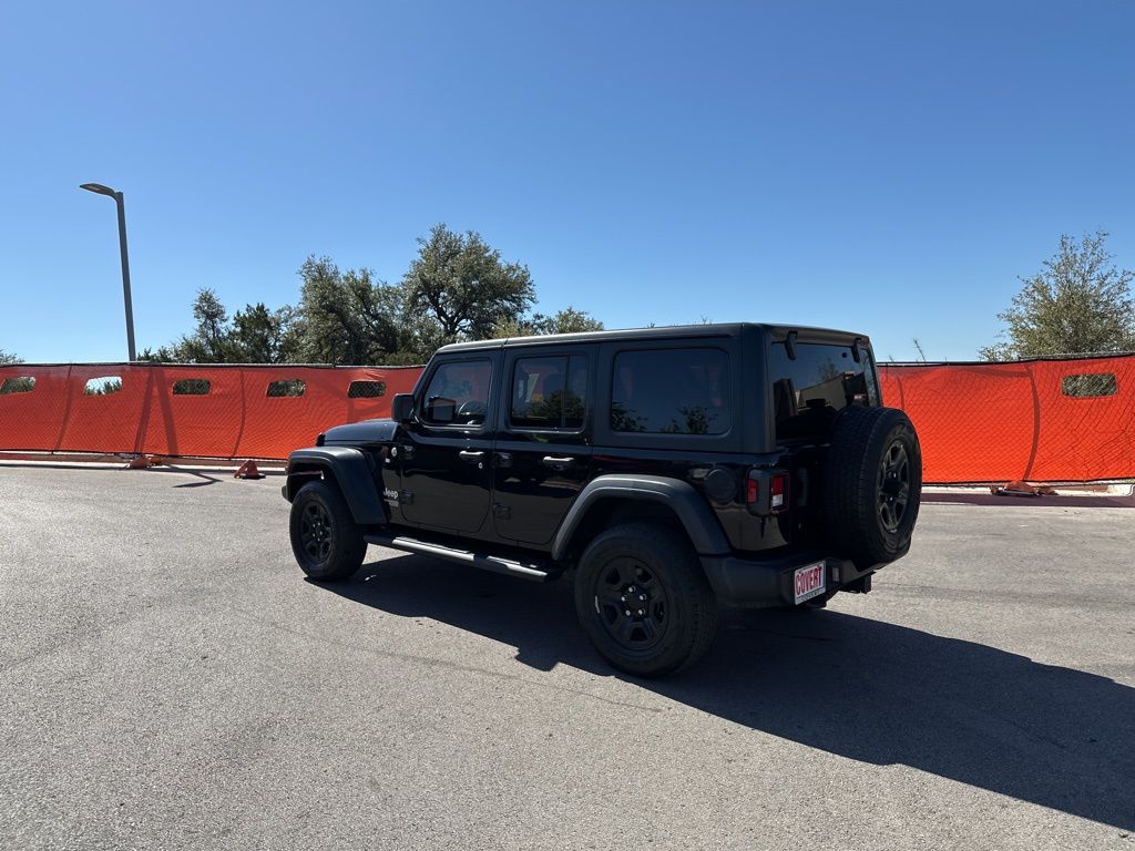 Used Car 2021 Jeep Wrangler  Unlimited Sport For Sale Under $30,000 In Austin, Texas
