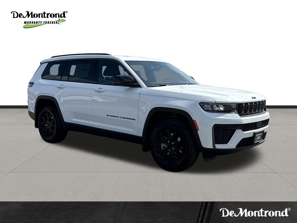 2026 Jeep Grand Cherokee L Altitude White at DeMontrond Auto Country