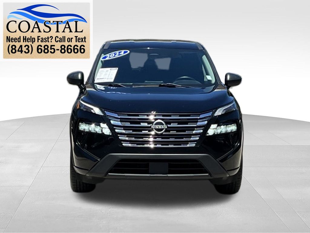 2024 Nissan Rogue S Black at Coastal Chevrolet Cadillac