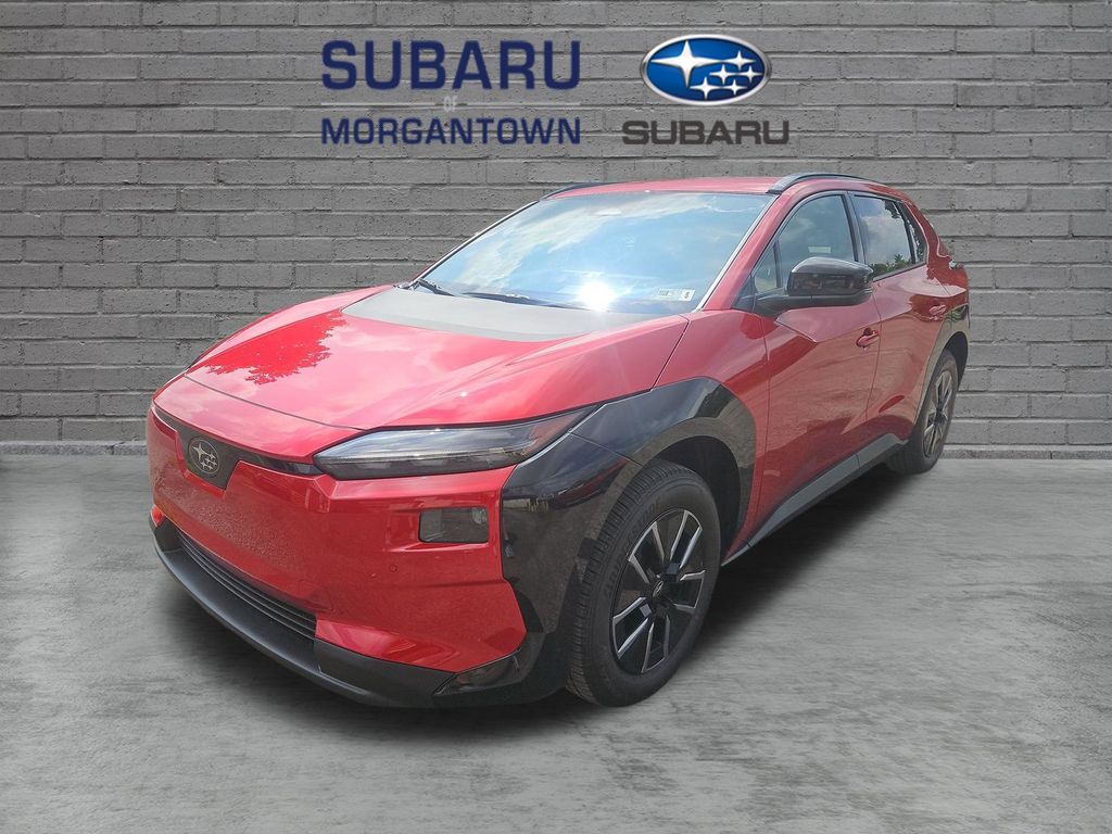 Elemental Red Pearl 2026 Subaru Solterra SUV / Crossover All-Wheel Drive 1-Speed Automatic