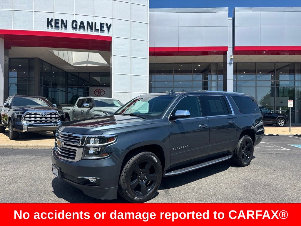 Shadow Gray Metallic 2020 Chevrolet Suburban SUV / Crossover Four-Wheel Drive 6-Speed Automatic Overdrive