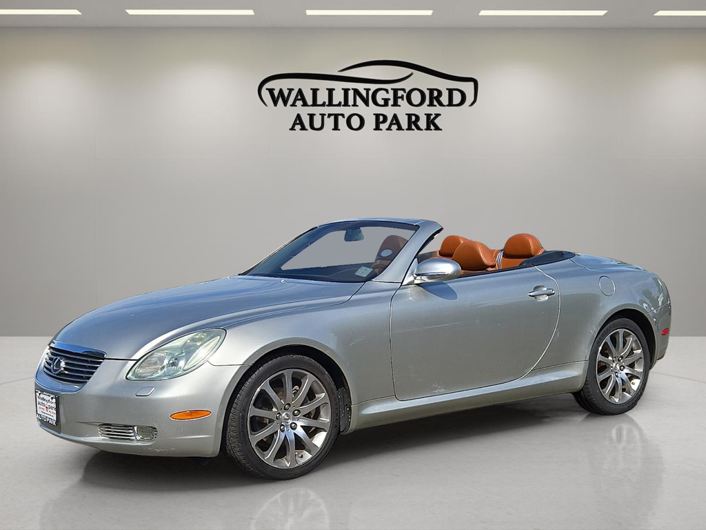 Silver 2004 Lexus SC Convertible Rear-Wheel Drive 5-Speed Automatic Overdrive