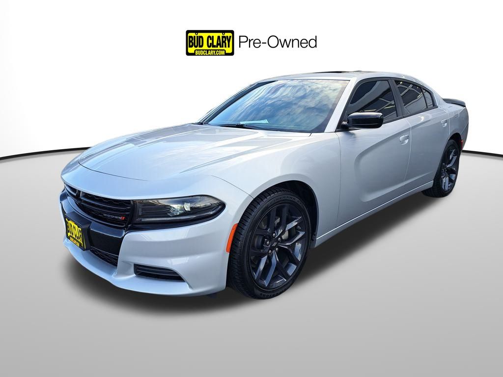 Triple Nickel Clearcoat 2023 Dodge Charger SXT RWD Sedan Rear-Wheel Drive 8-Speed Automatic
