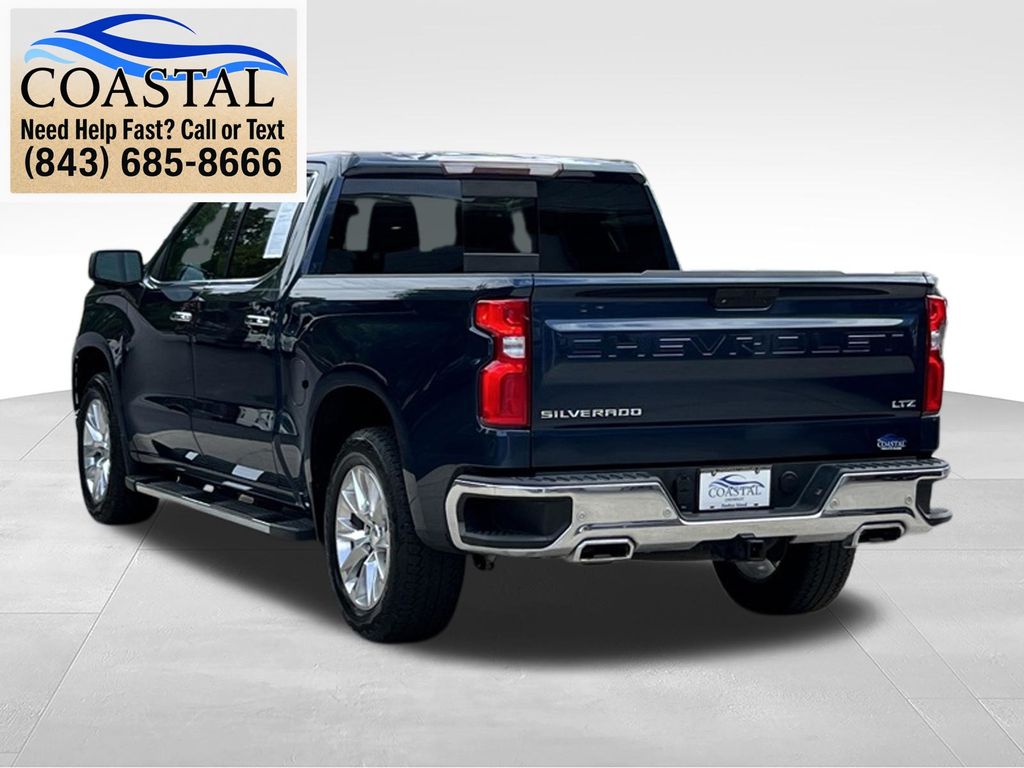 2021 Chevrolet Silverado 1500 LTZ Blue at Bob Mills Chevrolet