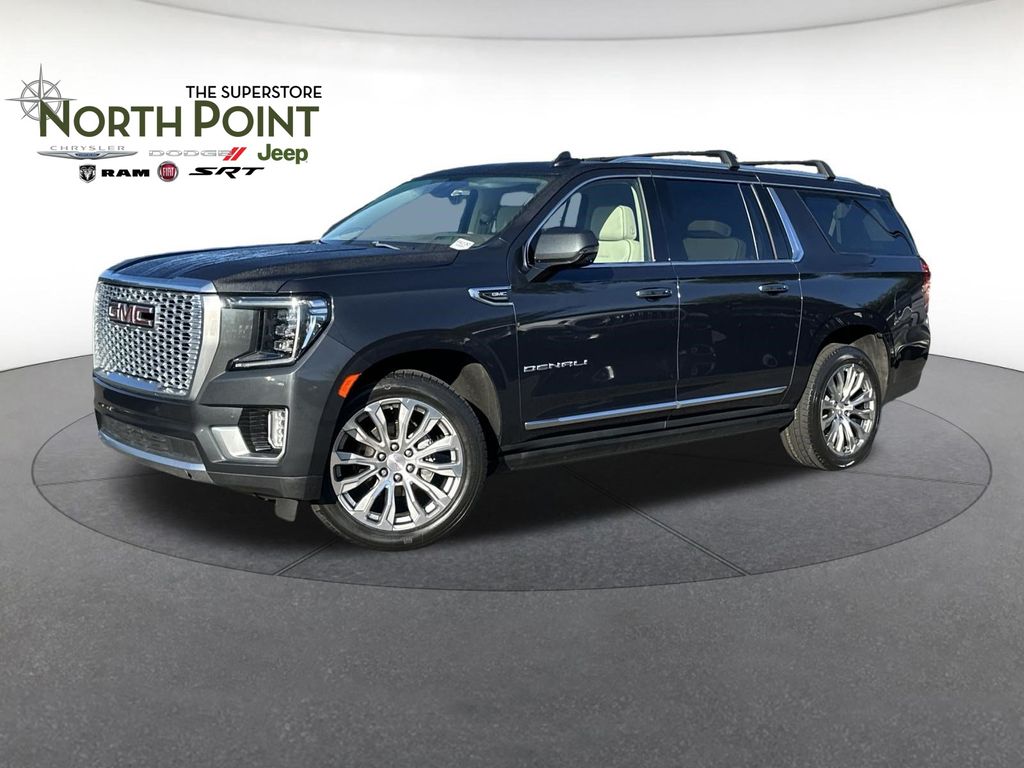 Hunter Metallic 2022 GMC Yukon XL SUV / Crossover Four-Wheel Drive