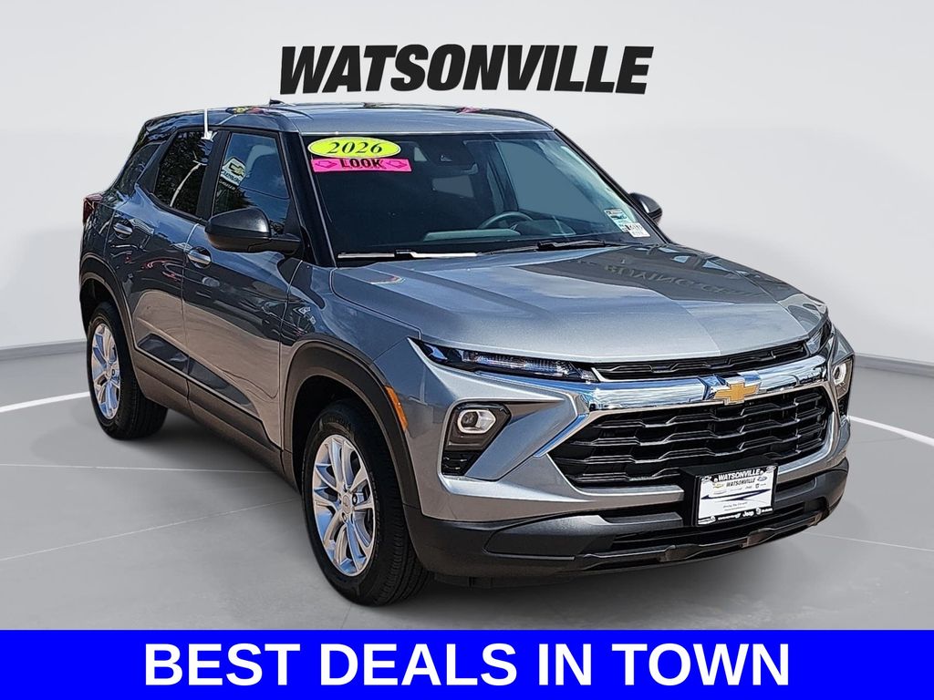 Sterling Gray Metallic 2026 Chevrolet Trailblazer SUV / Crossover Front-Wheel Drive Continuously Variable Transmission