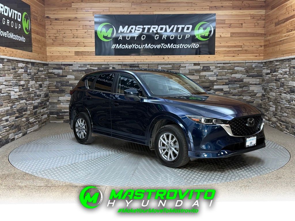 Deep Crystal Blue Mica 2024 Mazda CX-5 2.5 S Select AWD SUV / Crossover All-Wheel Drive 6-Speed Automatic