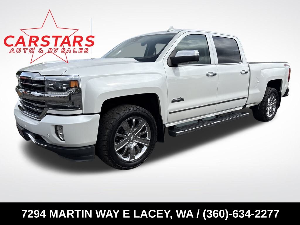 2017 Iridescent Pearl Tricoat Chevrolet Silverado 1500 High Country 4X4 Truck