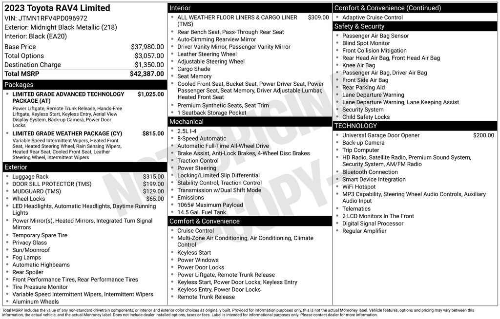 2023 Toyota RAV4 Limited Black at Auto Express Mitsubishi