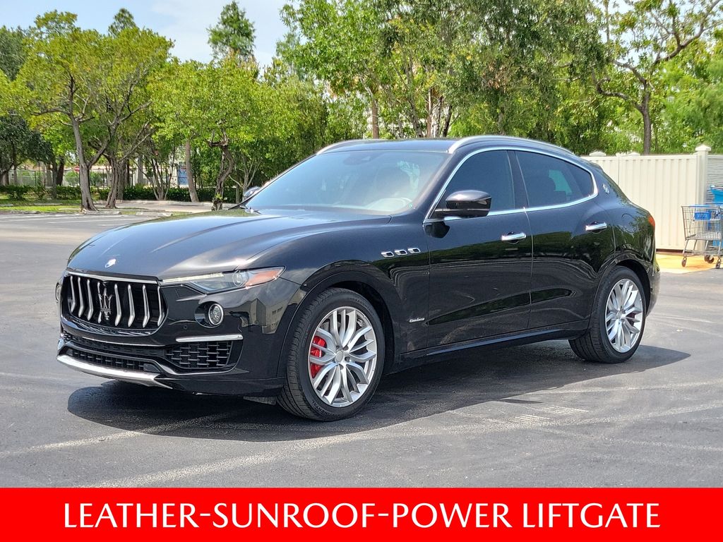 Black 2019 Maserati Levante SUV / Crossover All-Wheel Drive 8-Speed Automatic