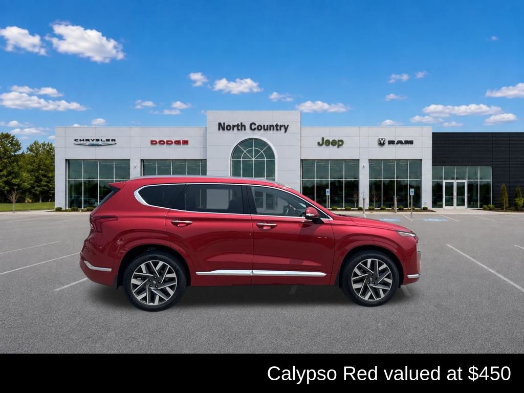 Calypso Red 2023 Hyundai Santa Fe SUV / Crossover Front-Wheel Drive Automatic