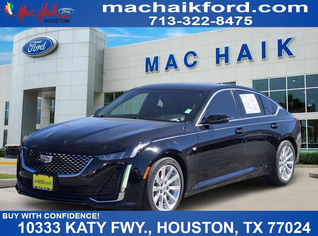 Black Raven 2023 Cadillac CT5 Luxury RWD Sedan Rear-Wheel Drive Automatic