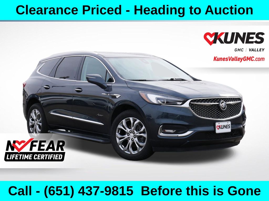 Dark Slate Metallic 2021 Buick Enclave Avenir AWD SUV / Crossover Four-Wheel Drive 9-Speed Automatic