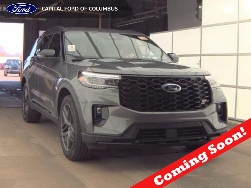 Gray Metallic 2025 Ford Explorer ST AWD SUV / Crossover All-Wheel Drive Automatic