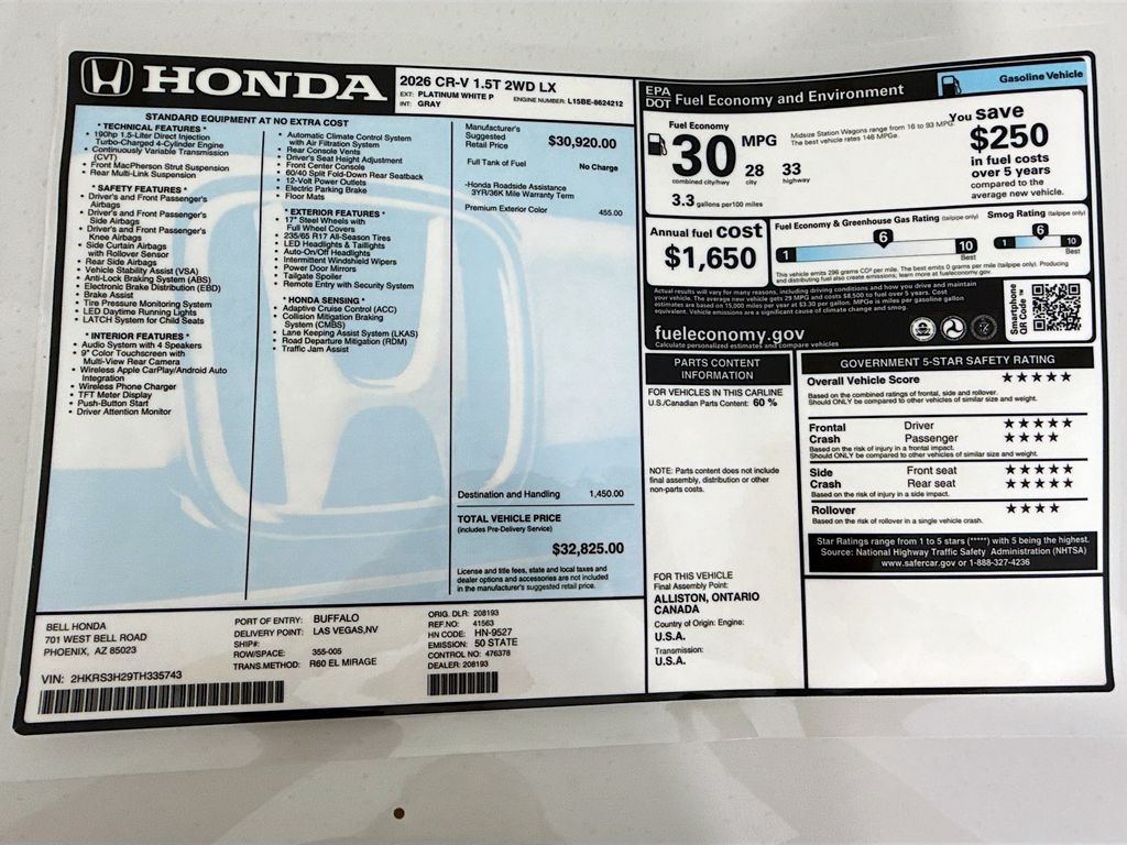 Thumbnail: 2026 Honda CR-V - 9