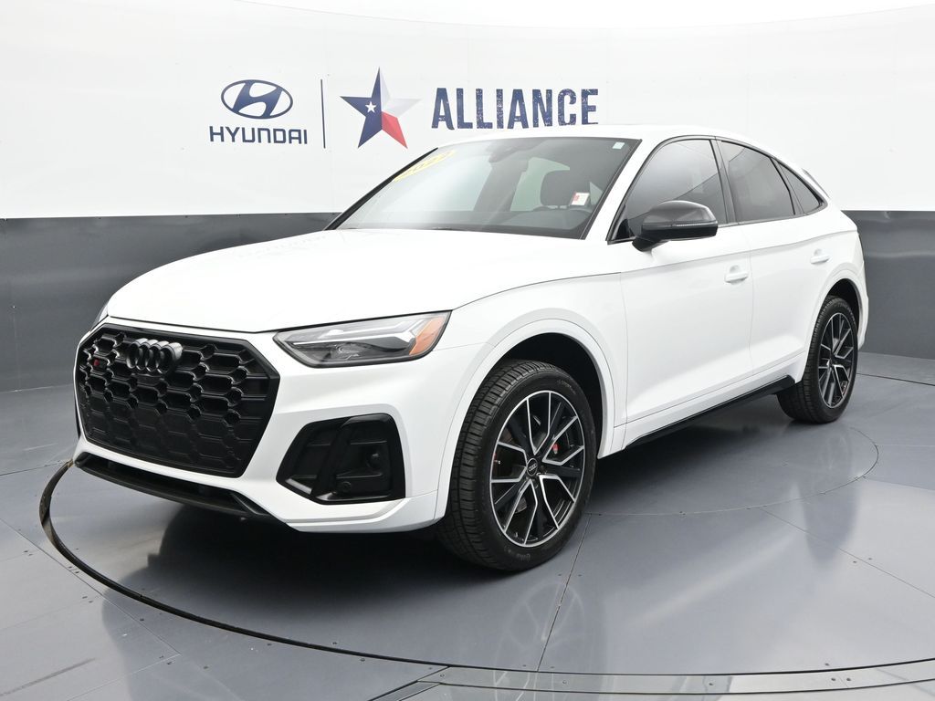 Ibis White 2022 Audi SQ5 Sportback Sedan All-Wheel Drive 8-Speed Automatic