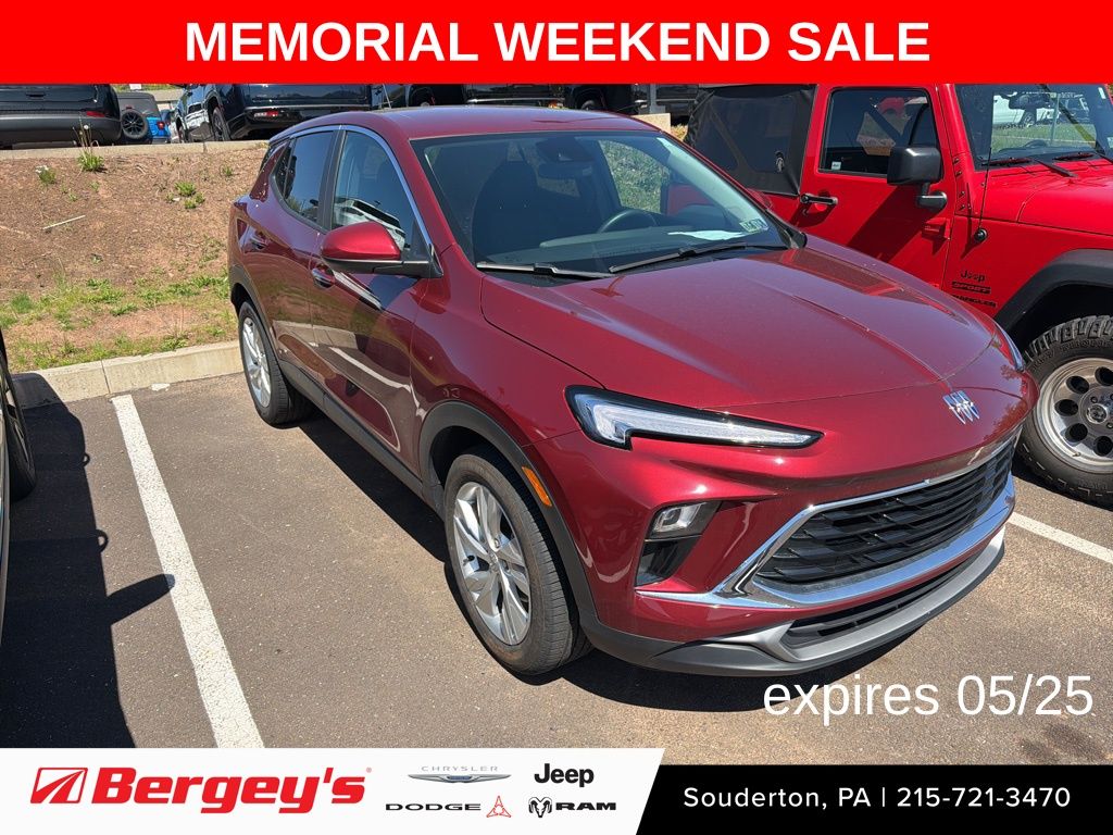 Cinnabar Metallic 2025 Buick Encore GX Preferred FWD SUV / Crossover Front-Wheel Drive Continuously Variable Transmission
