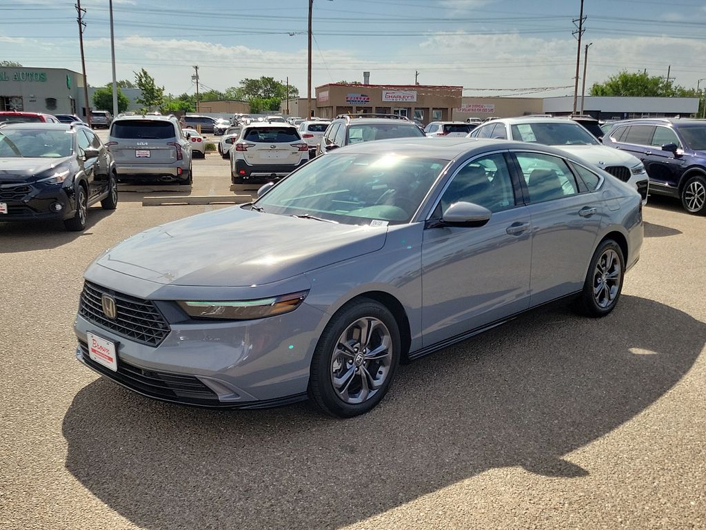 2026 Honda Accord Hybrid EX-L Gray at Brown Honda
