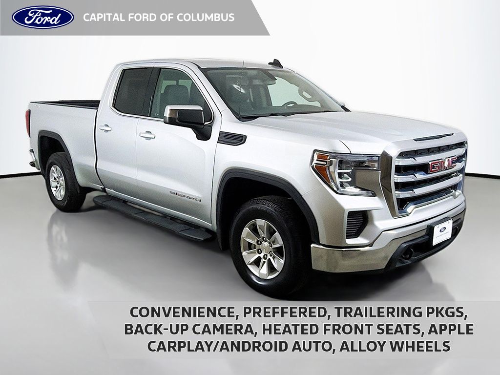 Quicksilver Metallic 2019 GMC Sierra 1500 Pickup Truck Four-Wheel Drive 8-Speed Automatic