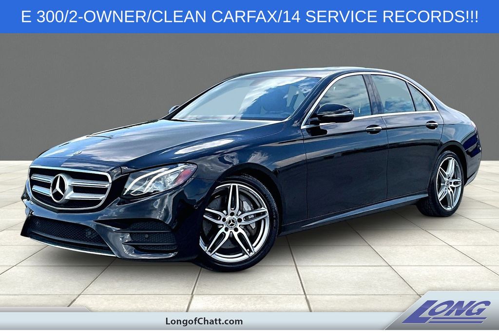 Black 2018 Mercedes-Benz E-Class Sedan Rear-Wheel Drive 9-Speed Automatic