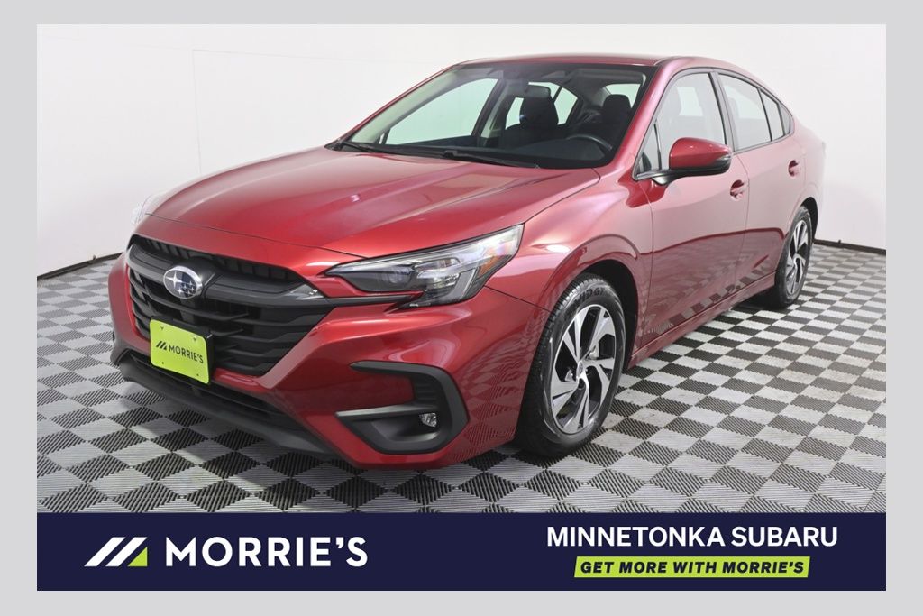 Crimson Red Pearl 2025 Subaru Legacy Sedan All-Wheel Drive Continuously Variable Transmission