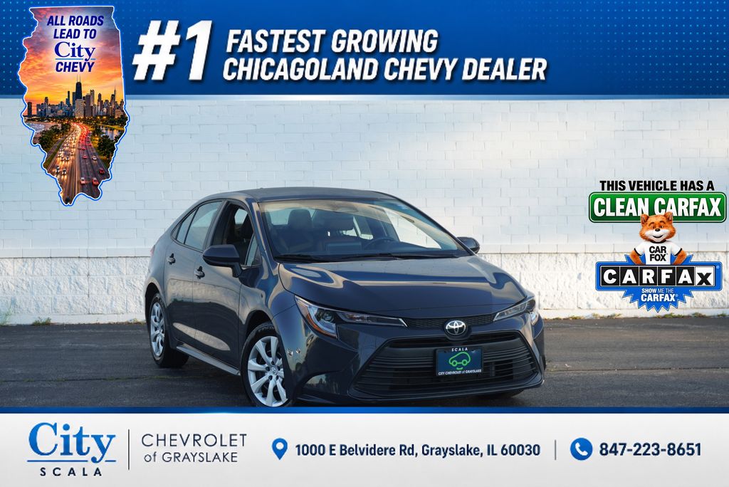 Midnight Black Metallic 2025 Toyota Corolla Sedan Front-Wheel Drive Continuously Variable Transmission