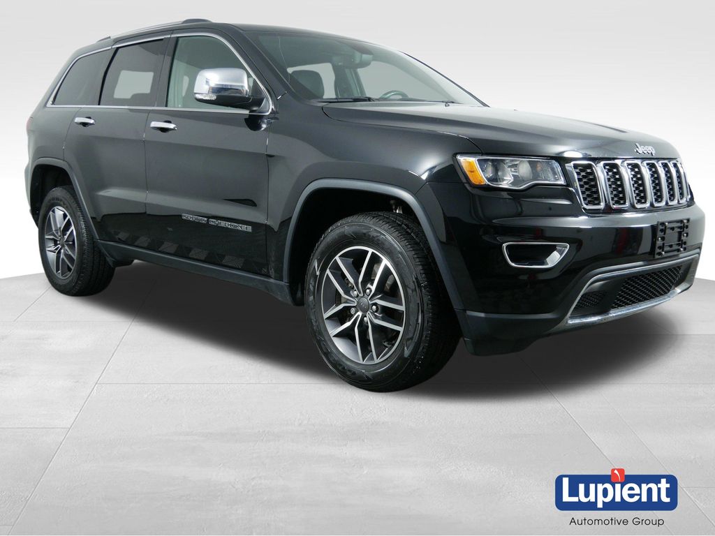 Diamond Black Crystal Pearlcoat 2020 Jeep Grand Cherokee SUV / Crossover Four-Wheel Drive 8-Speed Automatic