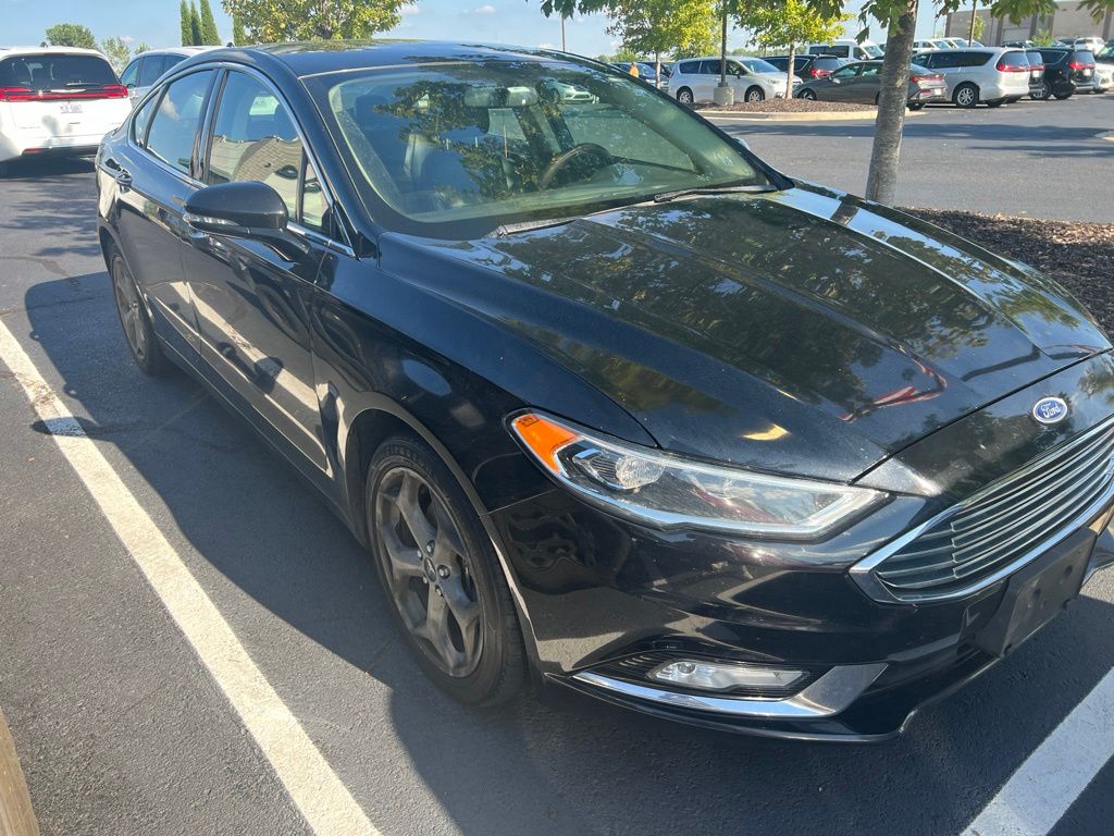 Used 2017 Ford Fusion SE with VIN 3FA6P0T91HR302897 for sale in Kansas City