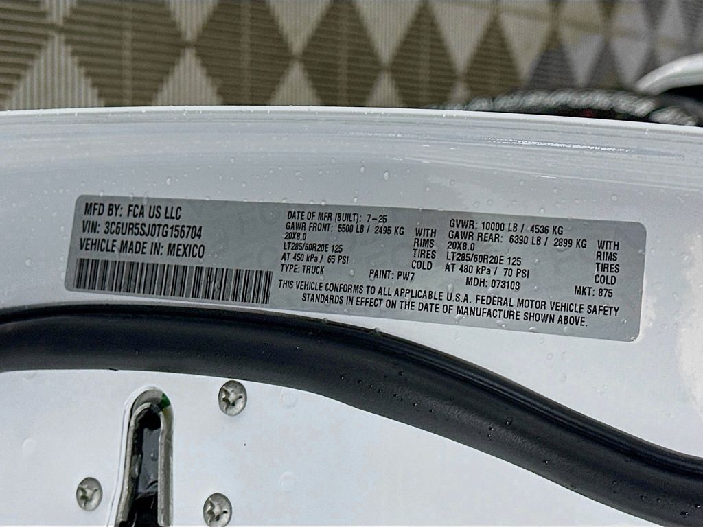 New 2026 White Ram Limited Longhorn 14in image 19