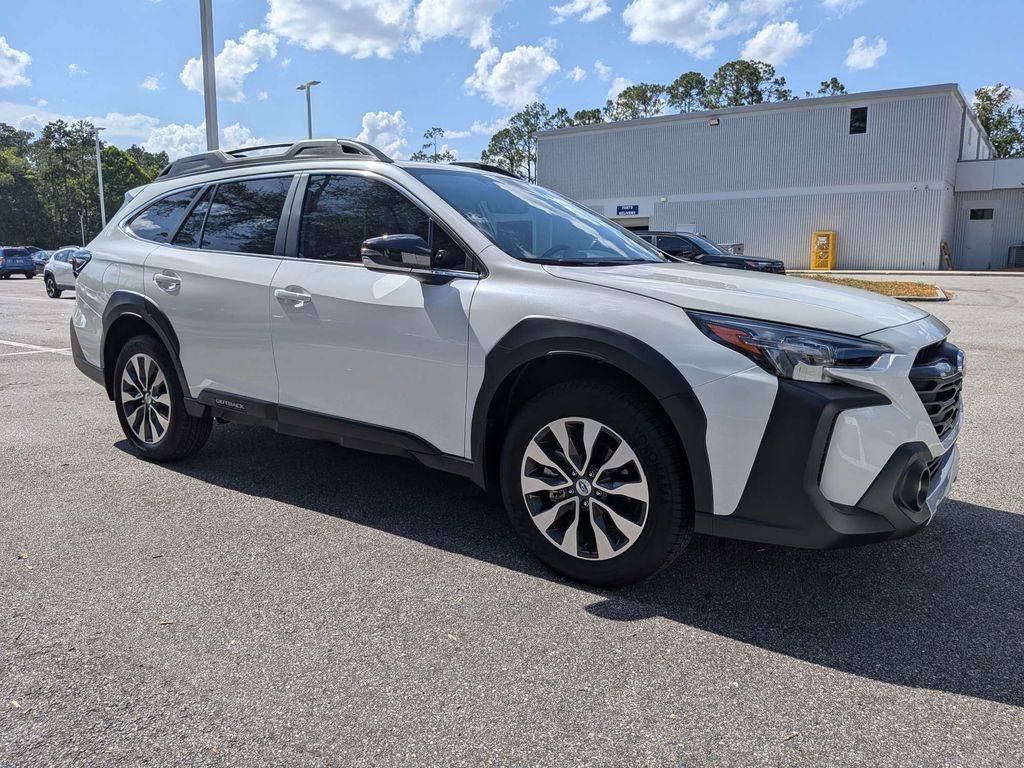 Crystal White Pearl 2025 Subaru Outback SUV / Crossover All-Wheel Drive Continuously Variable Transmission