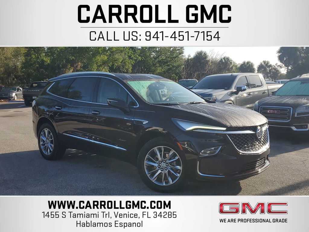 Rich Garnet Metallic 2023 Buick Enclave Avenir FWD SUV / Crossover Front-Wheel Drive 9-Speed Automatic