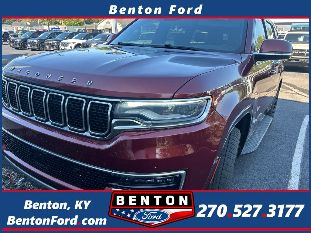 Velvet Red Pearlcoat 2022 Jeep Wagoneer SUV / Crossover Four-Wheel Drive 8-Speed Automatic